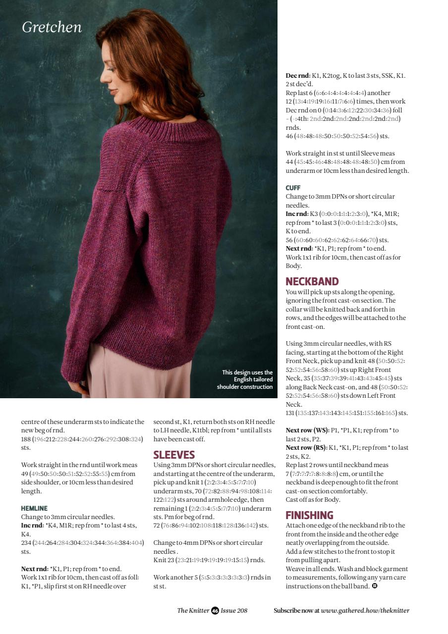 The Knitter Preview Pages