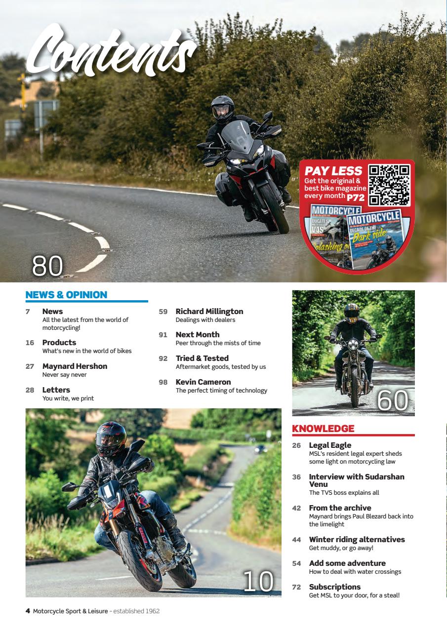 Motorcycle Sport & Leisure Preview Pages