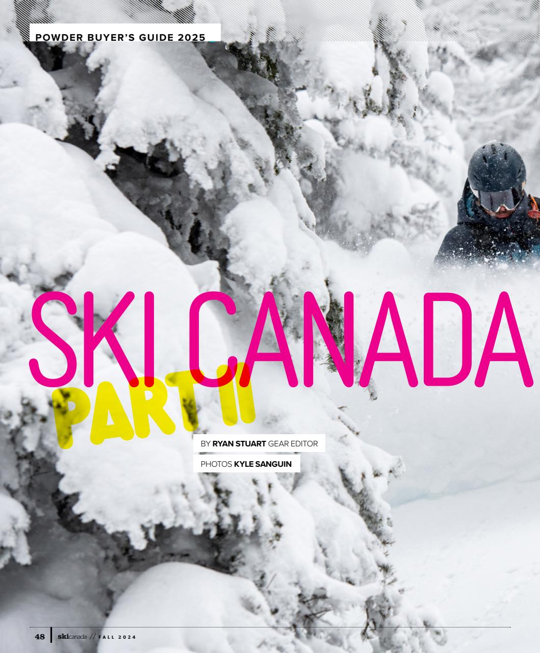 Ski Canada Preview Pages