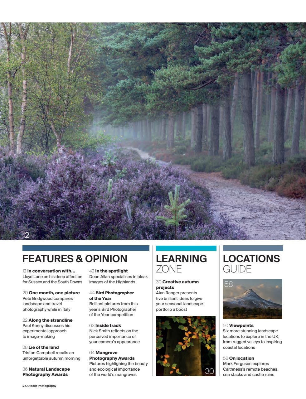 Outdoor Photography Preview Pages