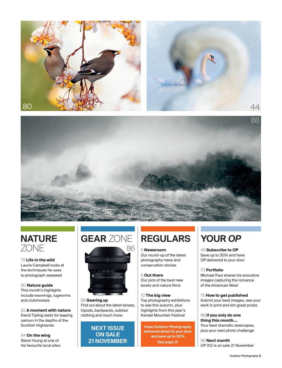 Outdoor Photography Preview Pages