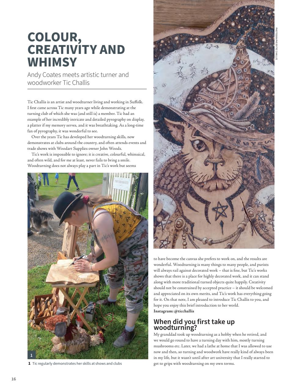 Woodworking Crafts Magazine Preview Pages