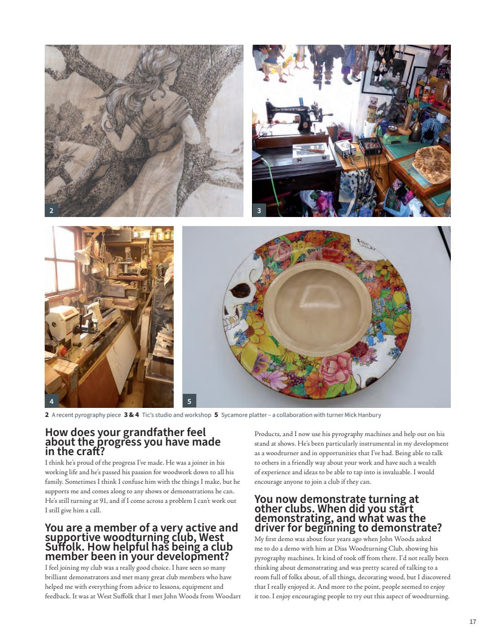 Woodworking Crafts Magazine Preview Pages