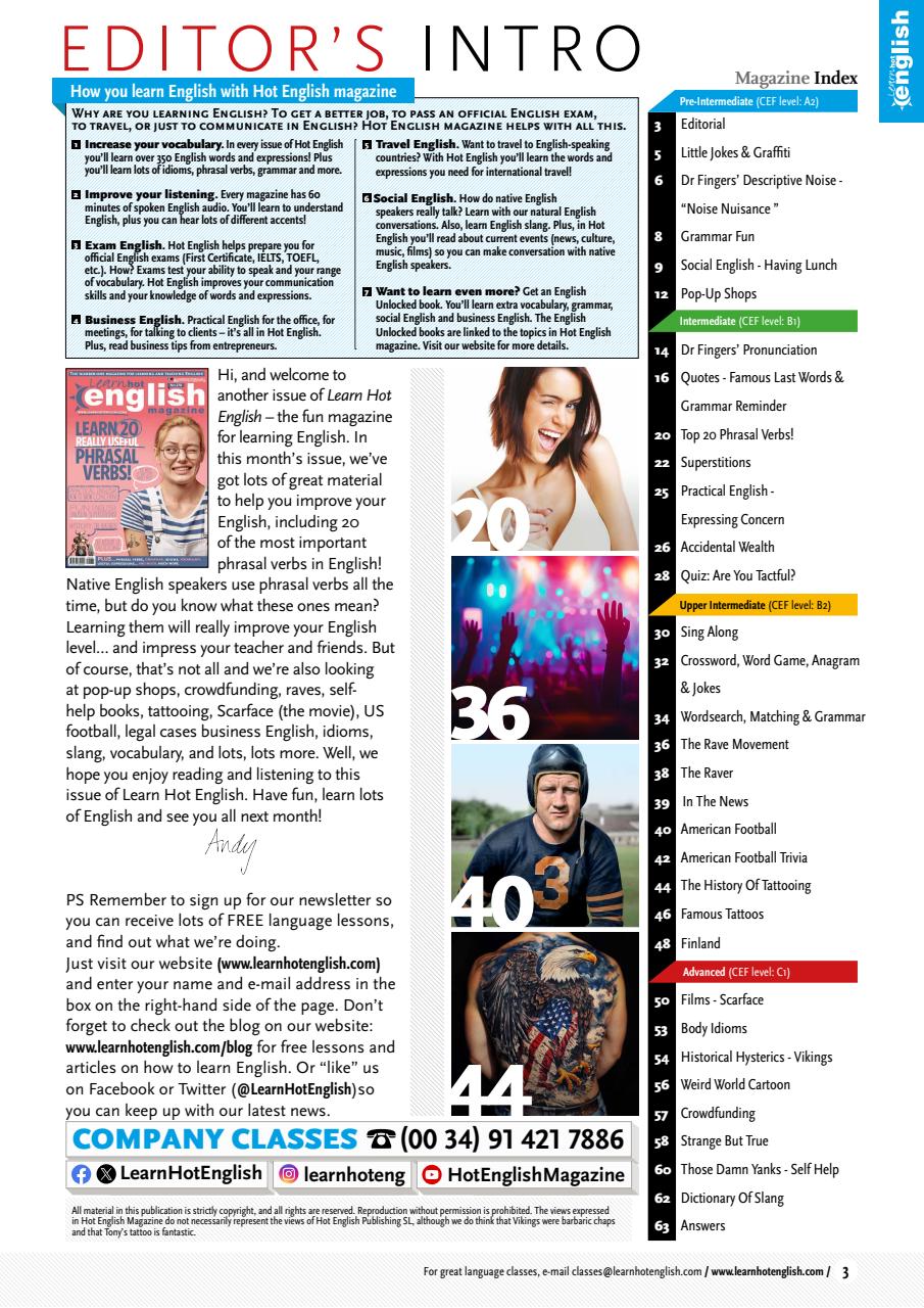 Learn Hot English Preview Pages