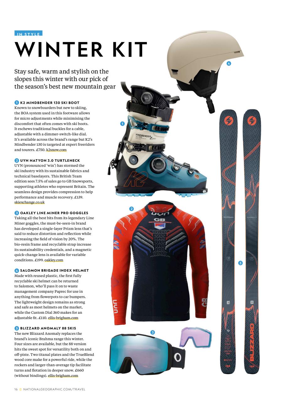 National Geographic Traveller UK Preview Pages