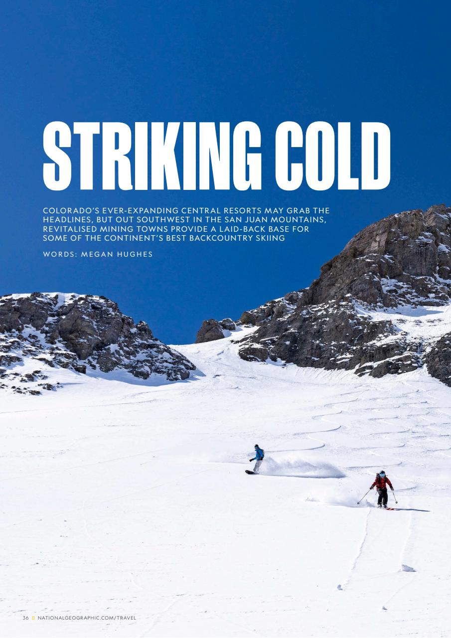 National Geographic Traveller UK Preview Pages