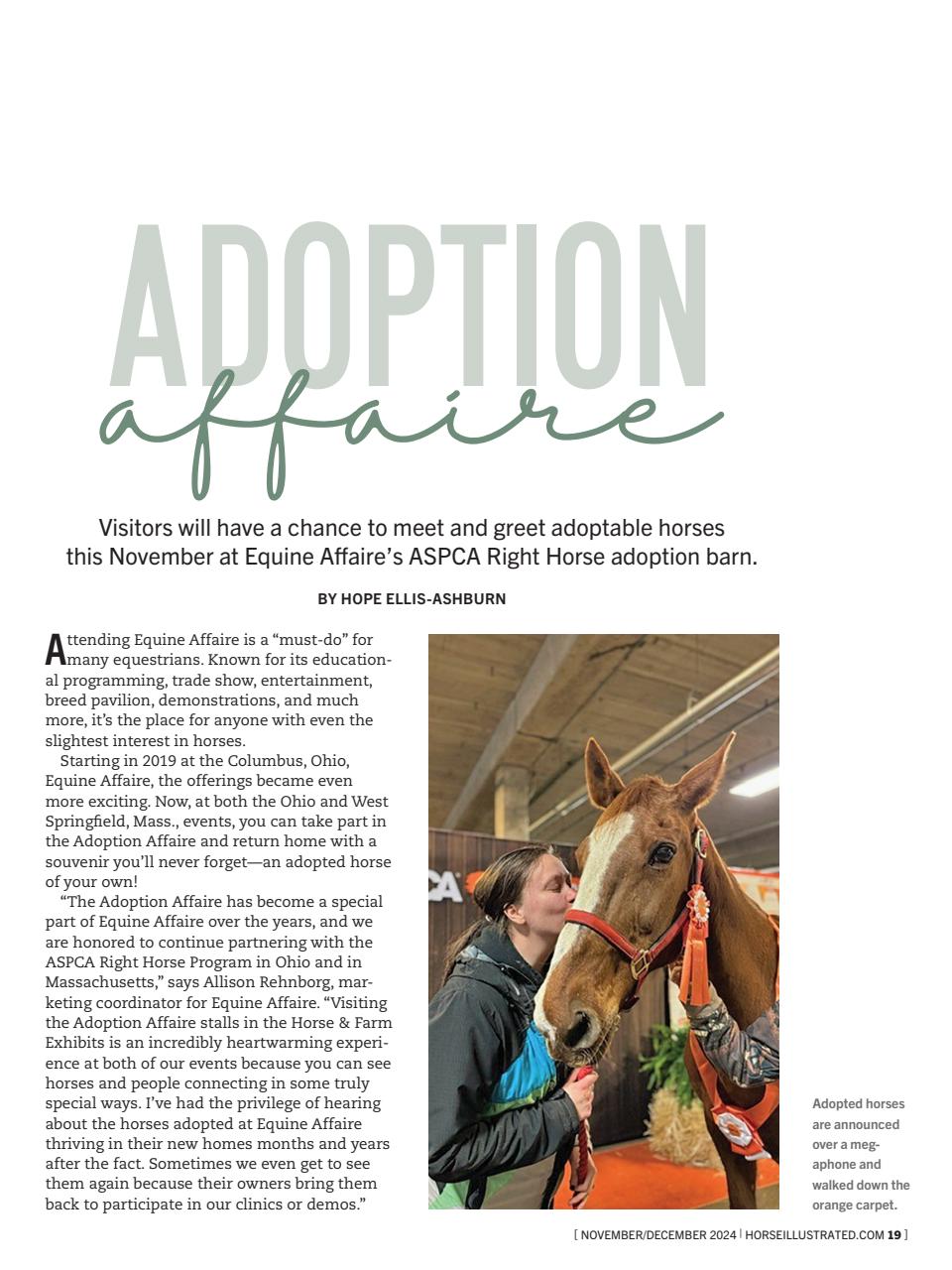 Horse Illustrated Magazine Preview Pages