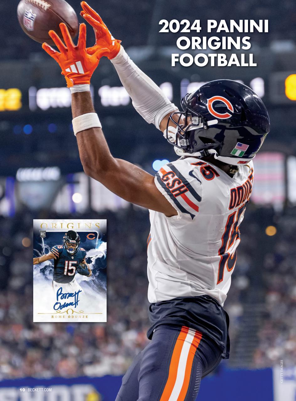 Beckett Football Magazine Preview Pages