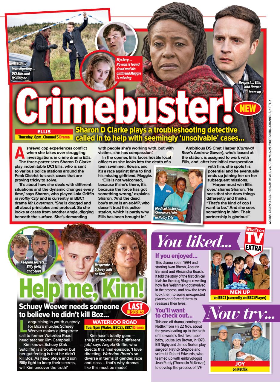 What's on TV Preview Pages