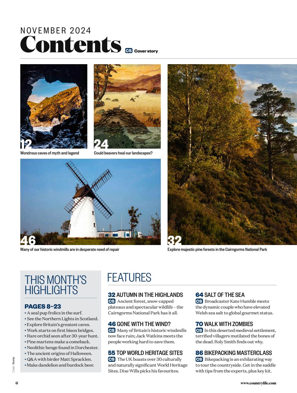 BBC Countryfile Magazine Preview Pages
