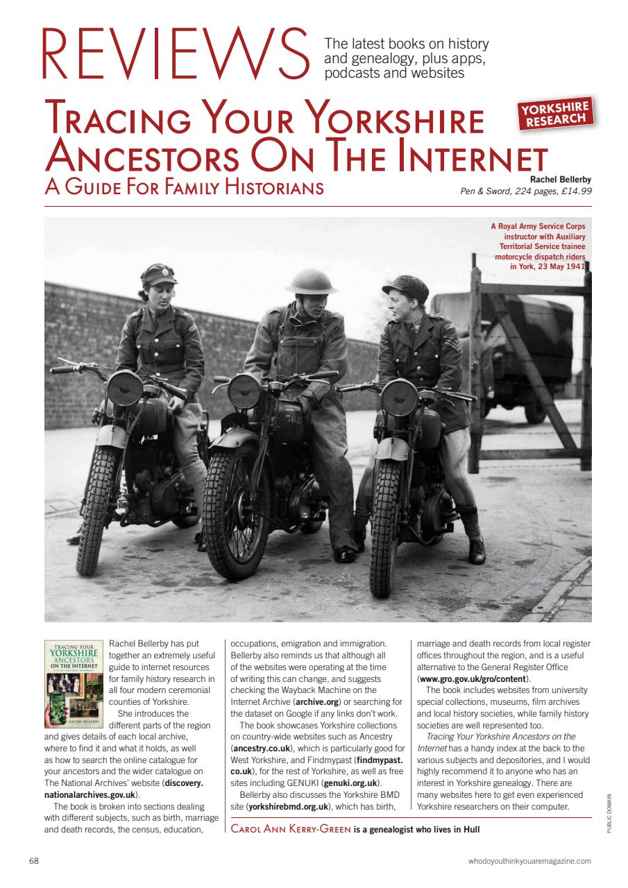 Who Do You Think You Are? Preview Pages