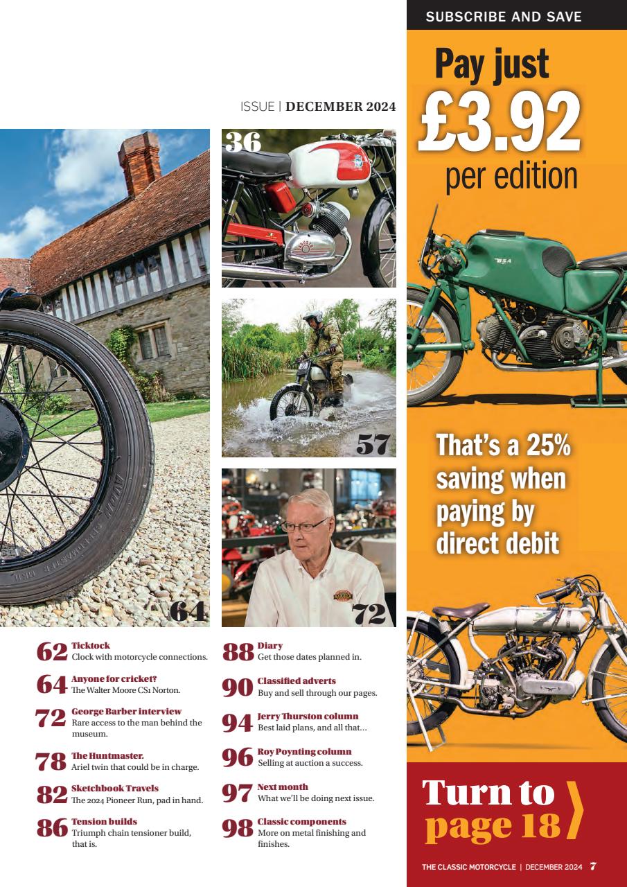 The Classic MotorCycle Preview Pages