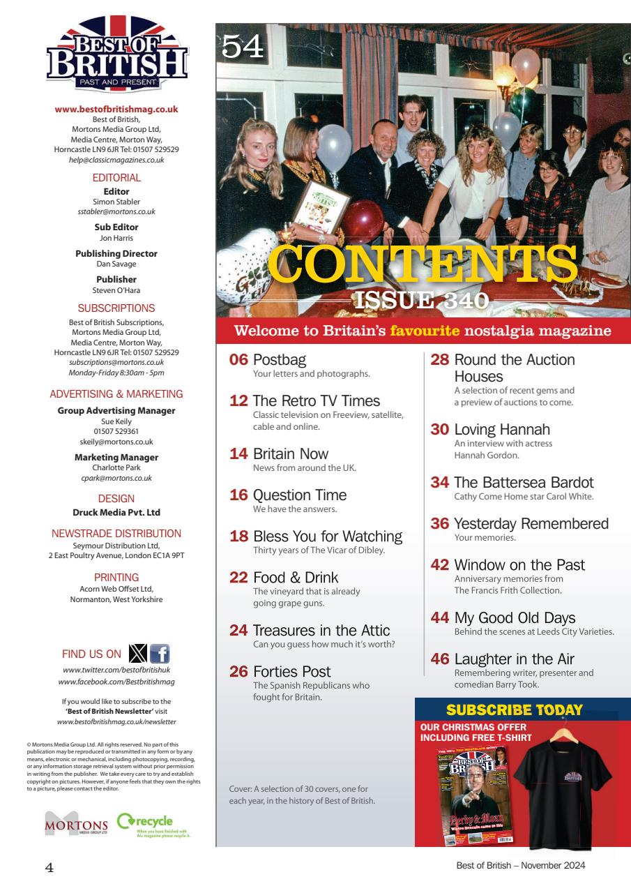 Best of British Preview Pages