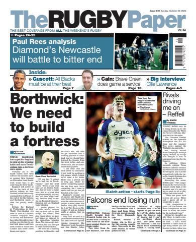The Rugby Paper issue 20th October 2024