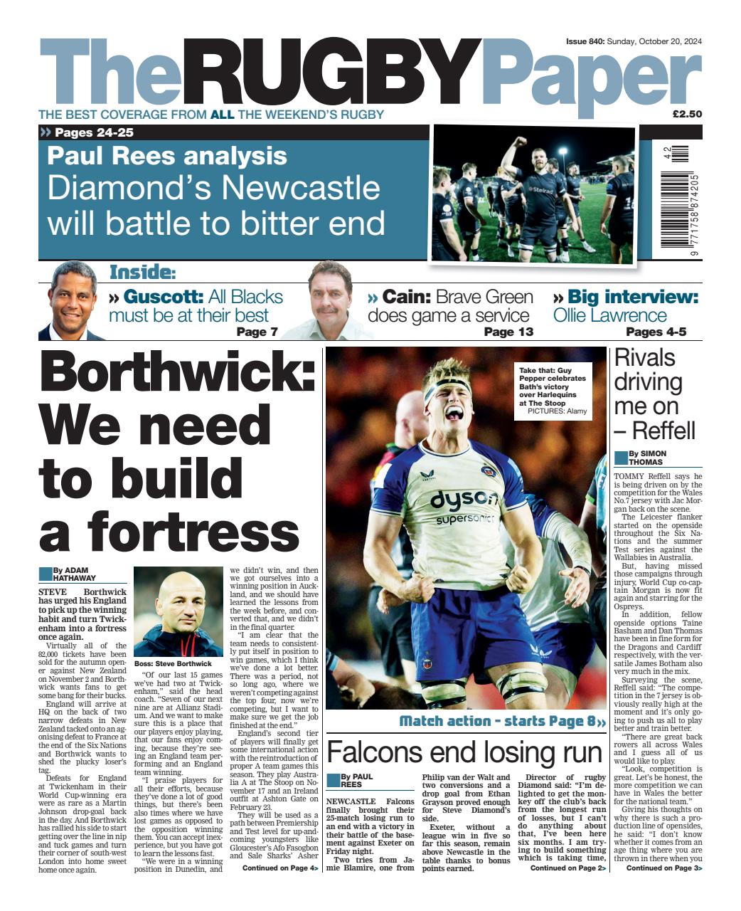 The Rugby Paper Preview Pages