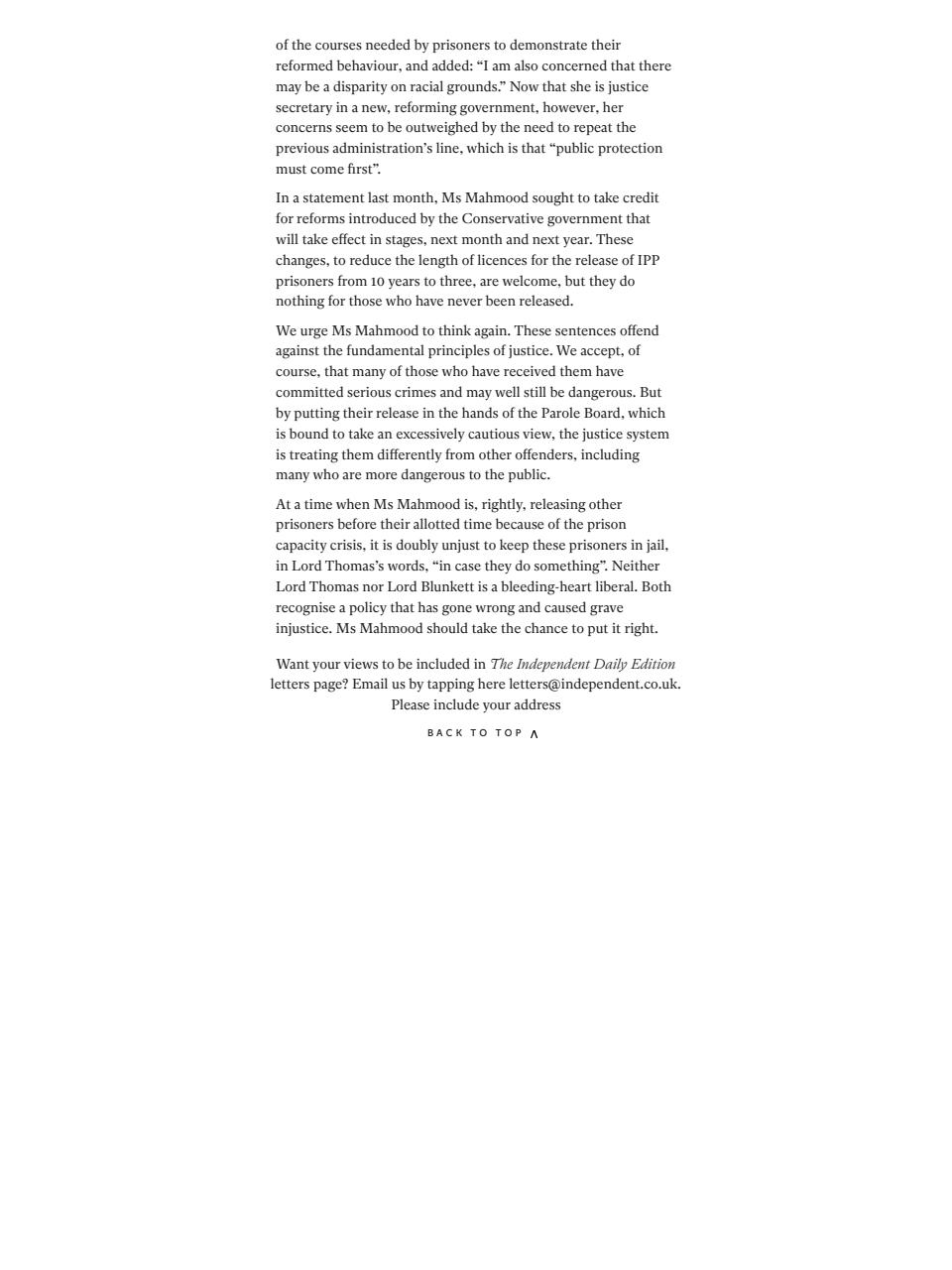 The Independent Daily Edition Newspaper Preview Pages