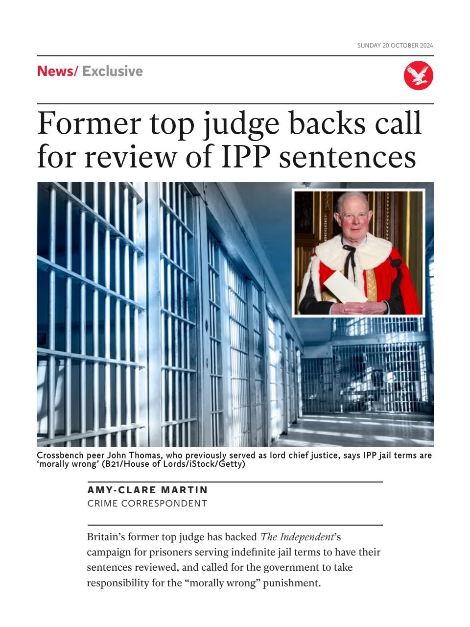 The Independent Daily Edition Newspaper Preview Pages