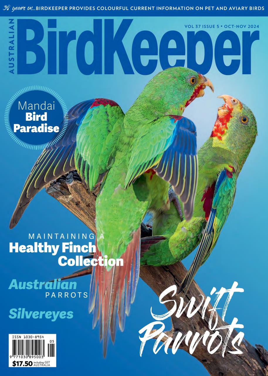 Australian Birdkeeper Magazine Preview Pages