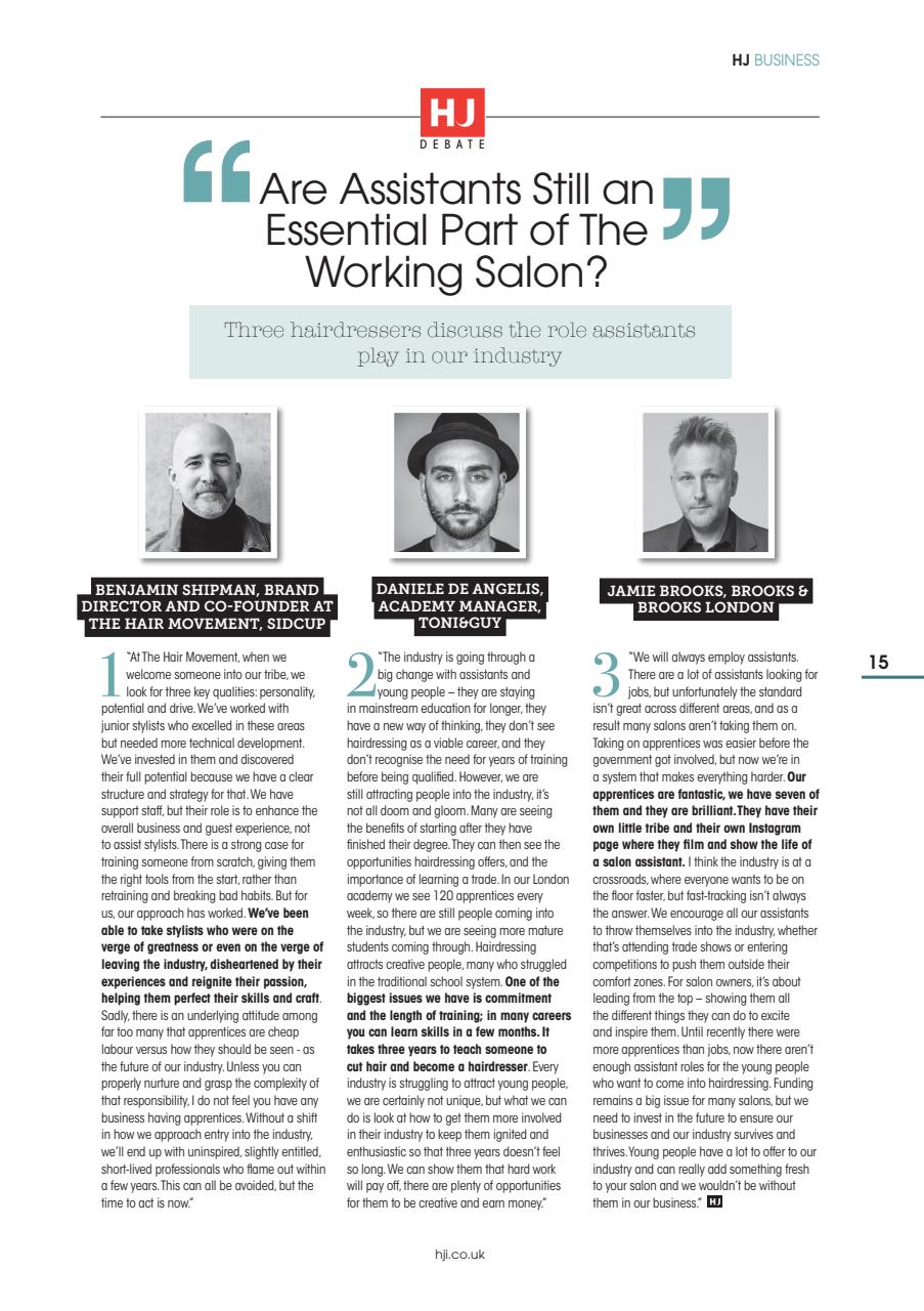 Hairdressers Journal Preview Pages