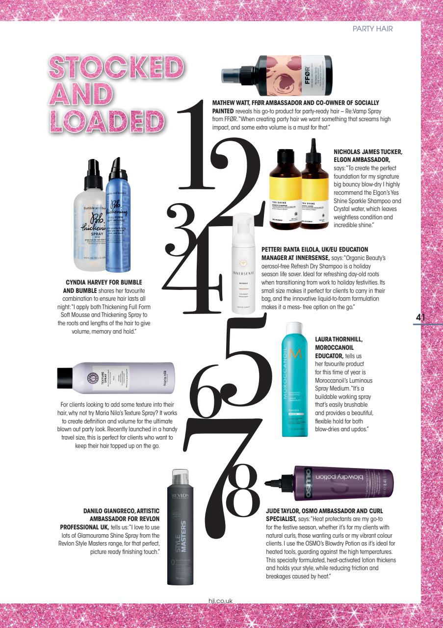 Hairdressers Journal Preview Pages