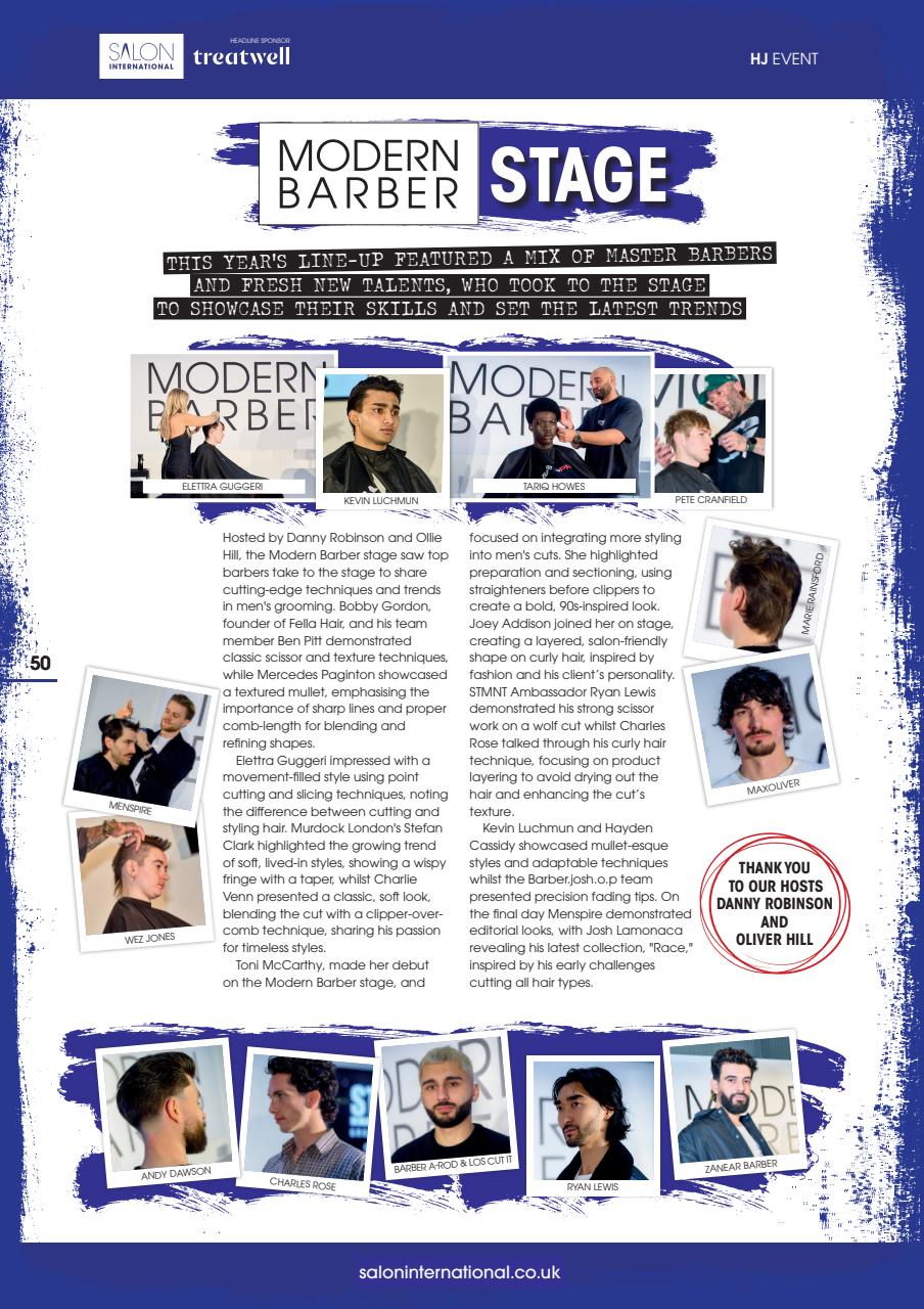 Hairdressers Journal Preview Pages