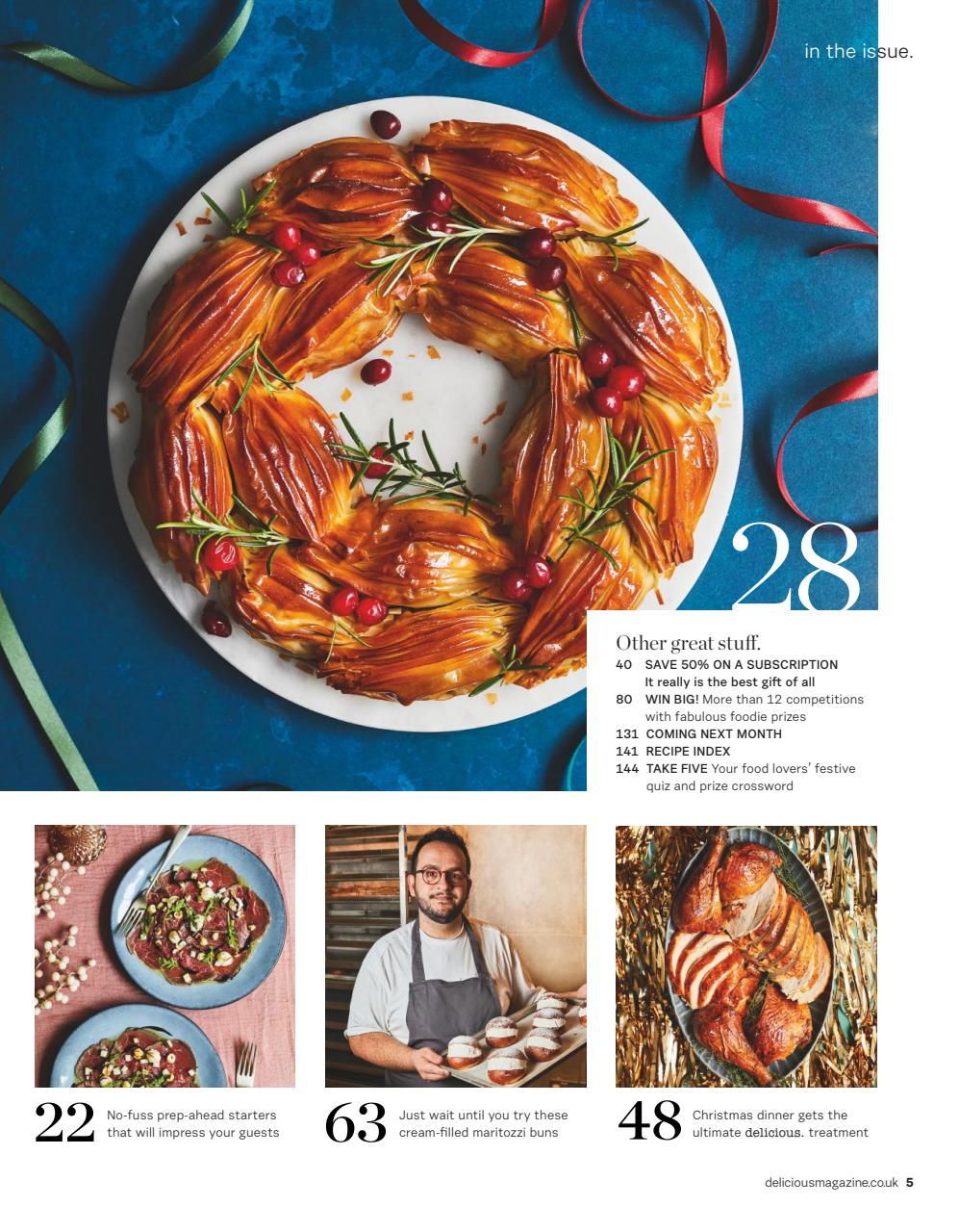 delicious. Magazine Preview Pages