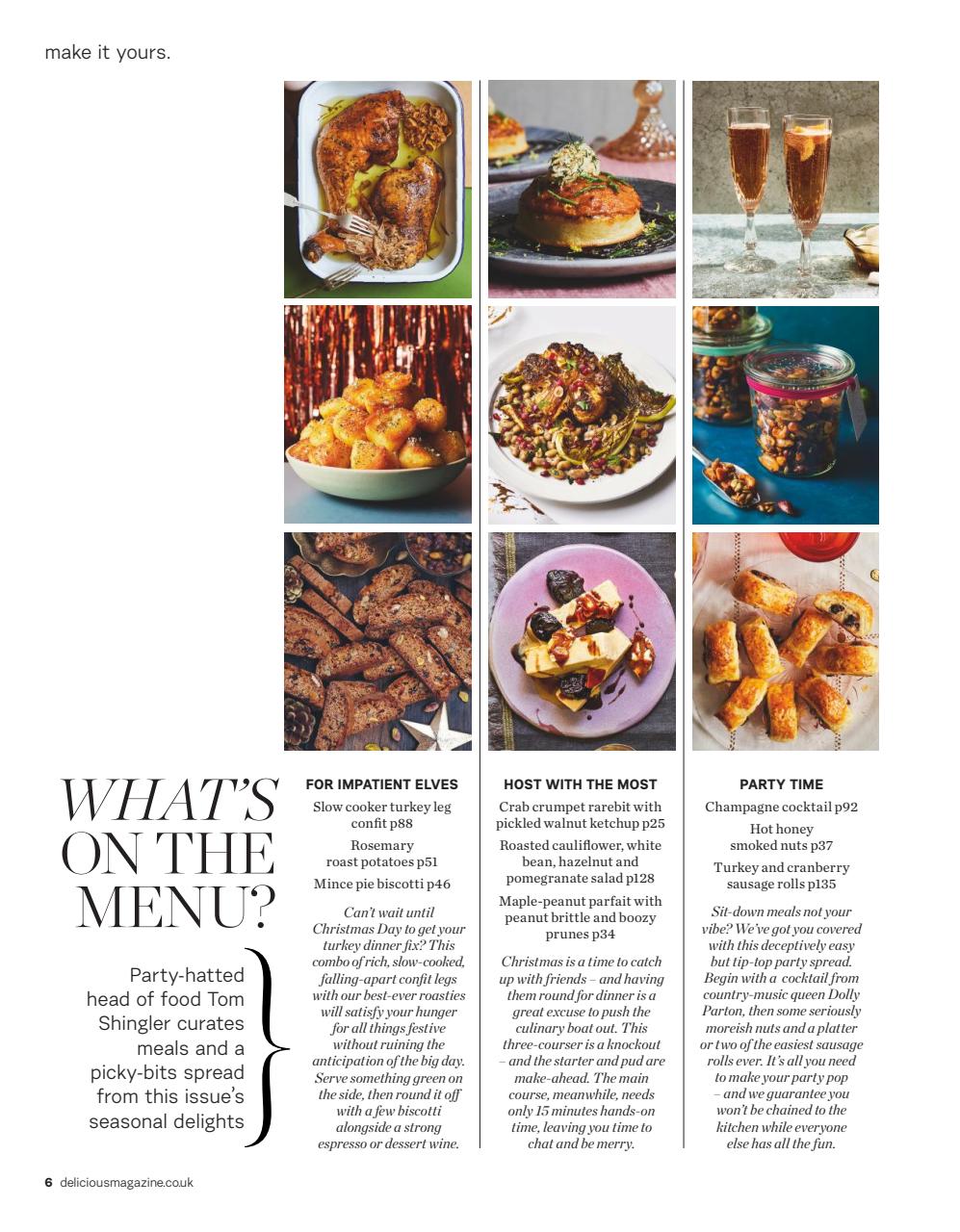 delicious. Magazine Preview Pages