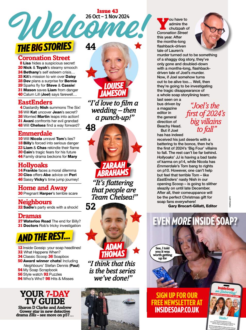 Inside Soap Preview Pages