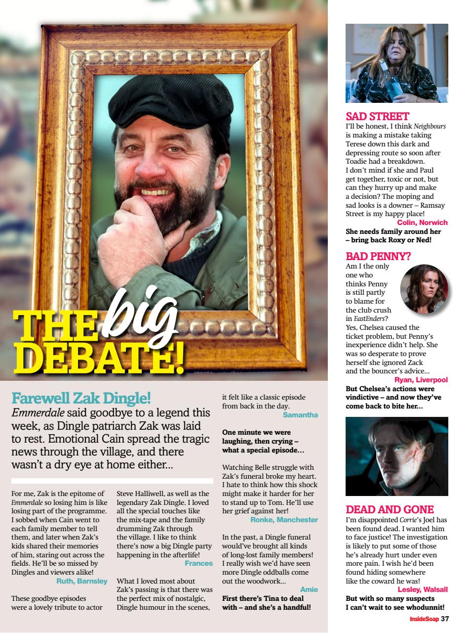 Inside Soap Preview Pages
