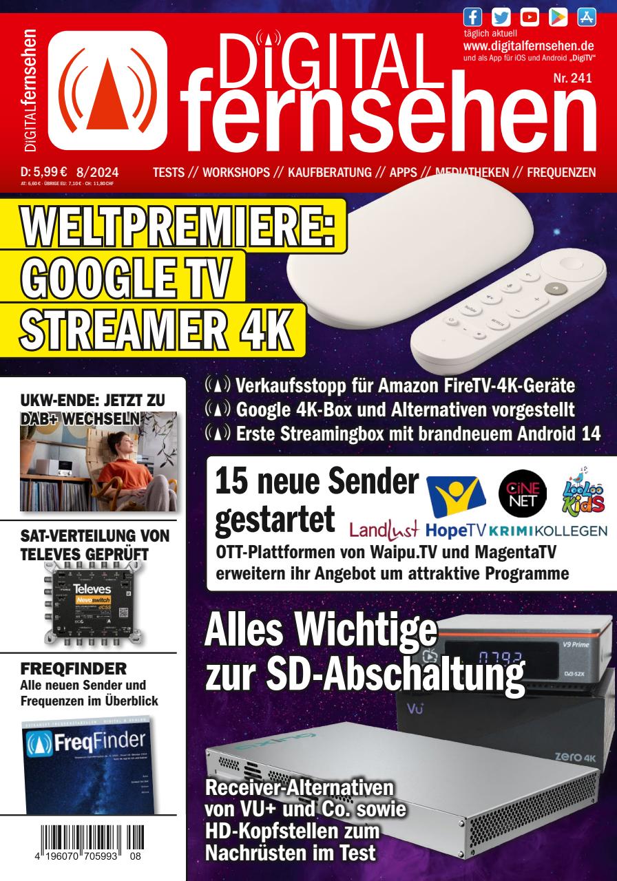 Digital Fernsehen Preview Pages
