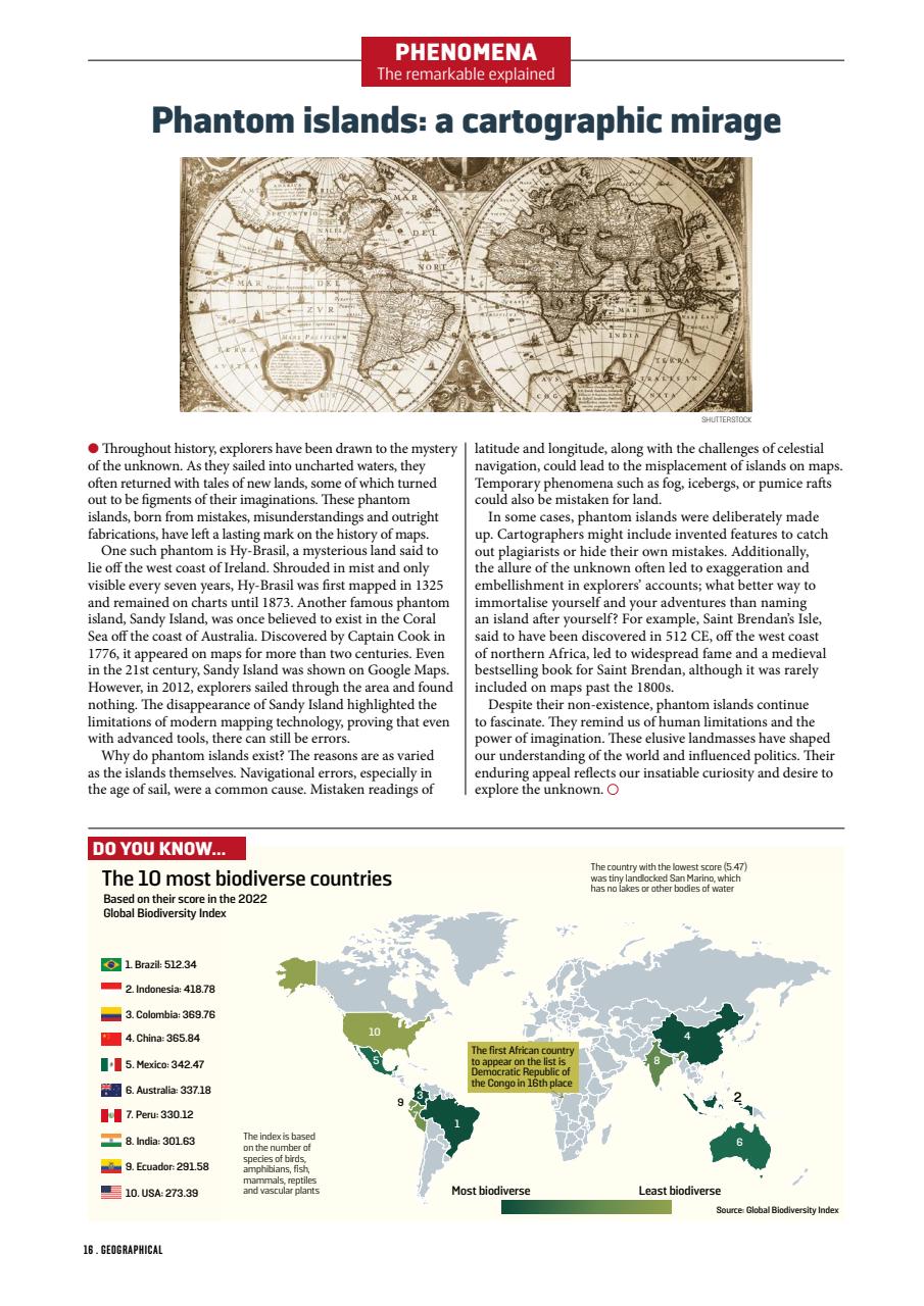 Geographical Preview Pages