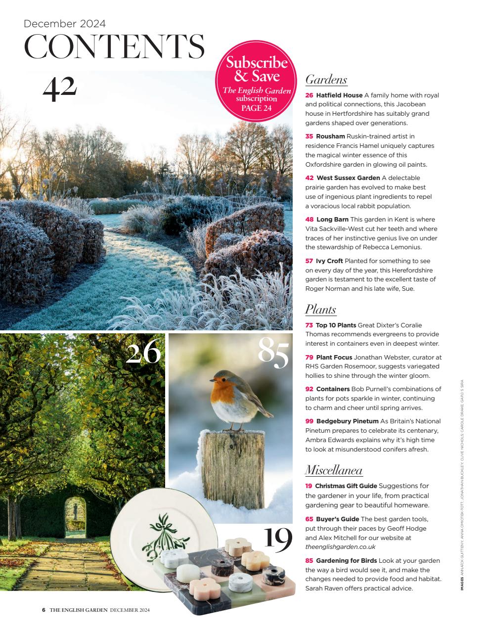 The English Garden Preview Pages