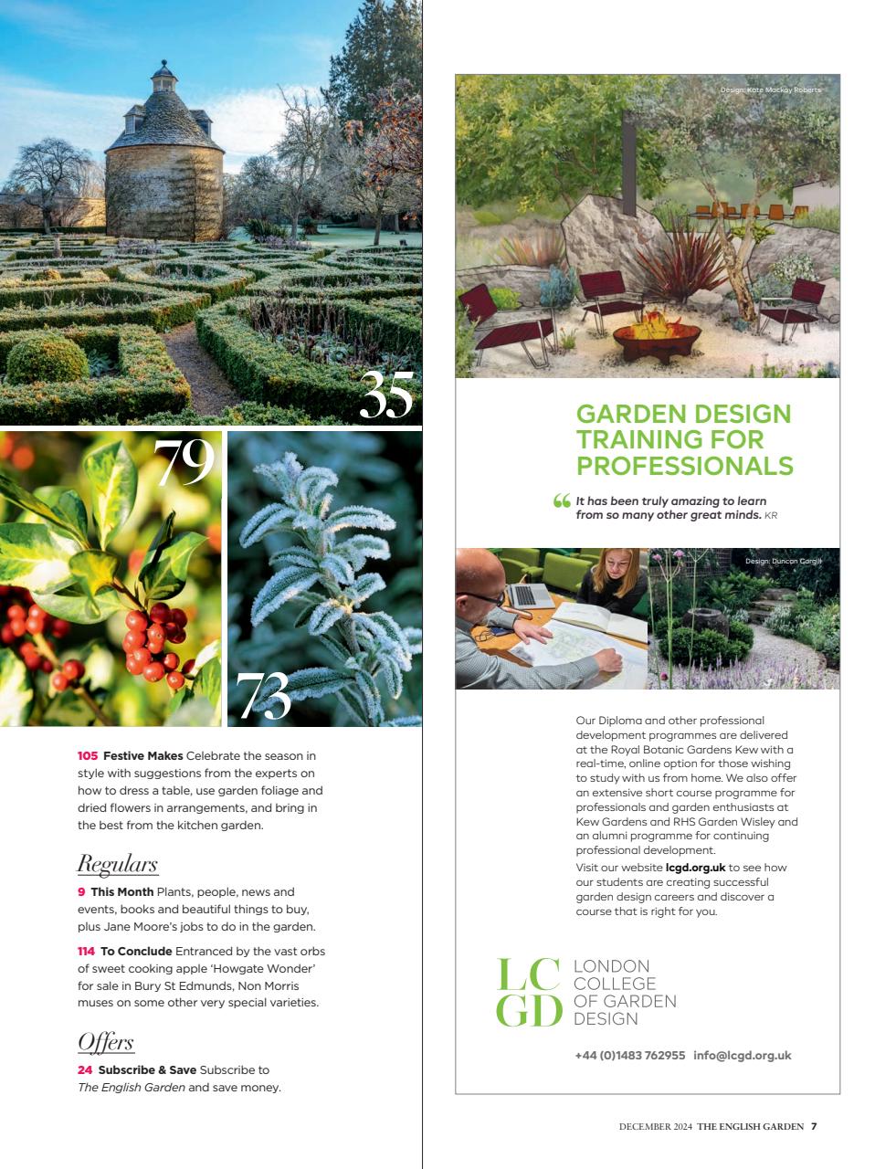 The English Garden Preview Pages