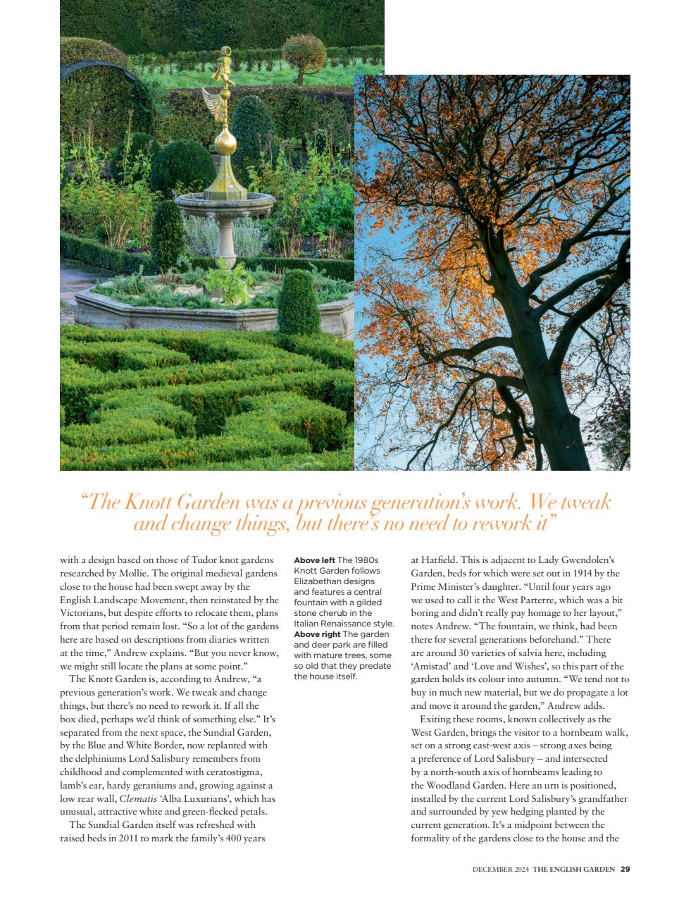 The English Garden Preview Pages
