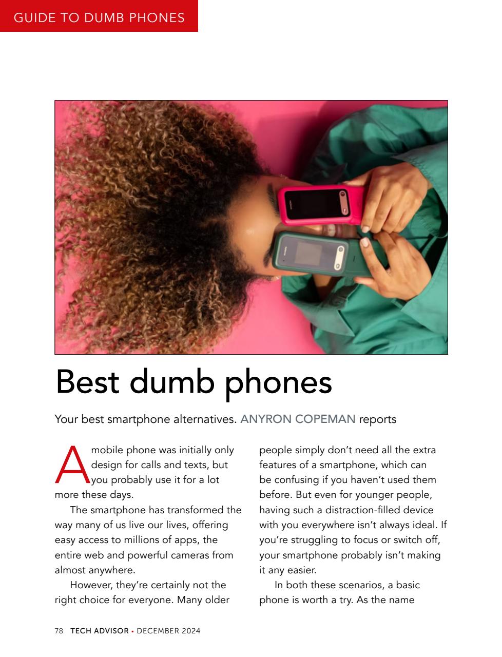 Tech Advisor Preview Pages