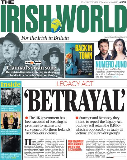 Irish World issue 