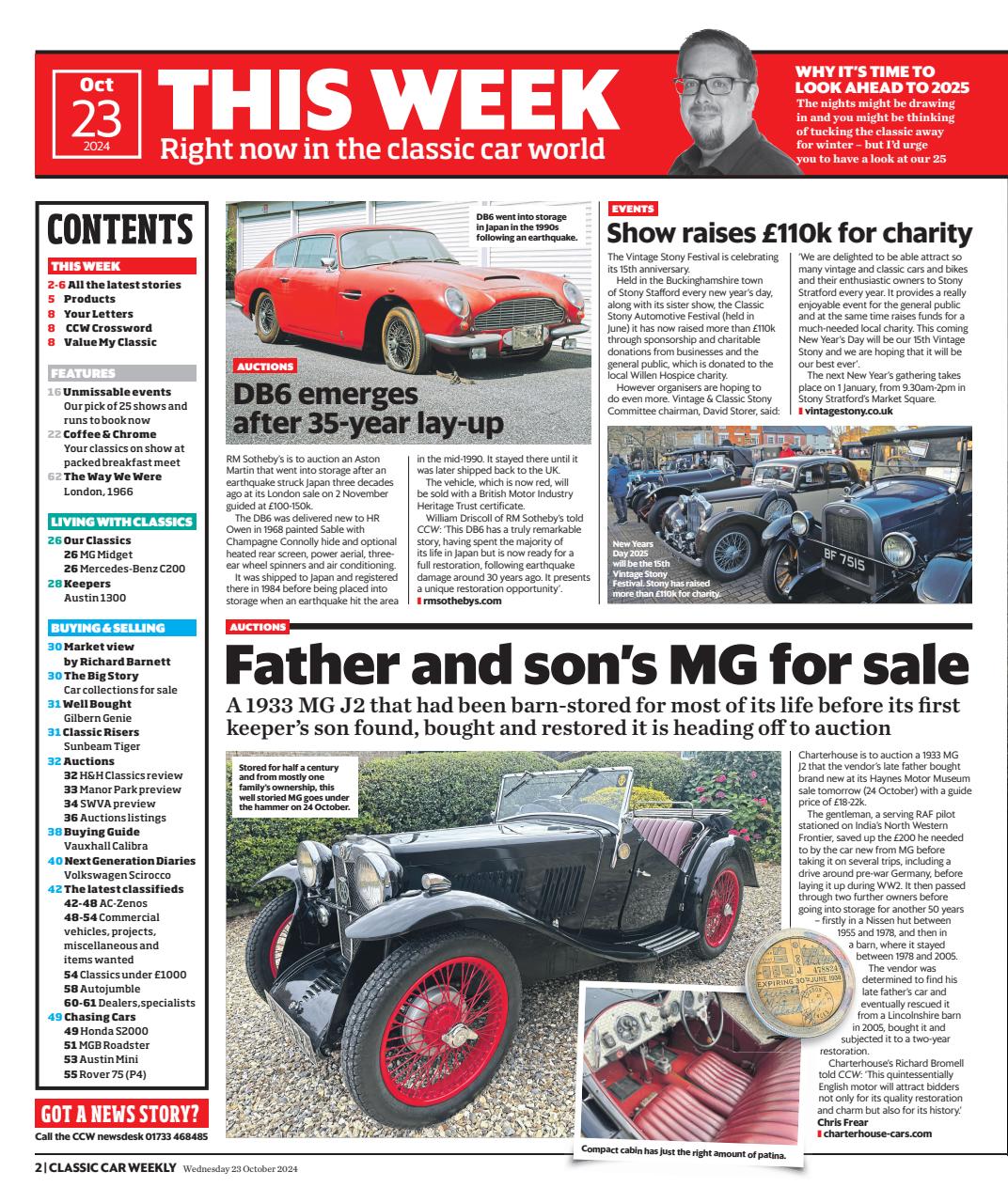 Classic Car Weekly Preview Pages