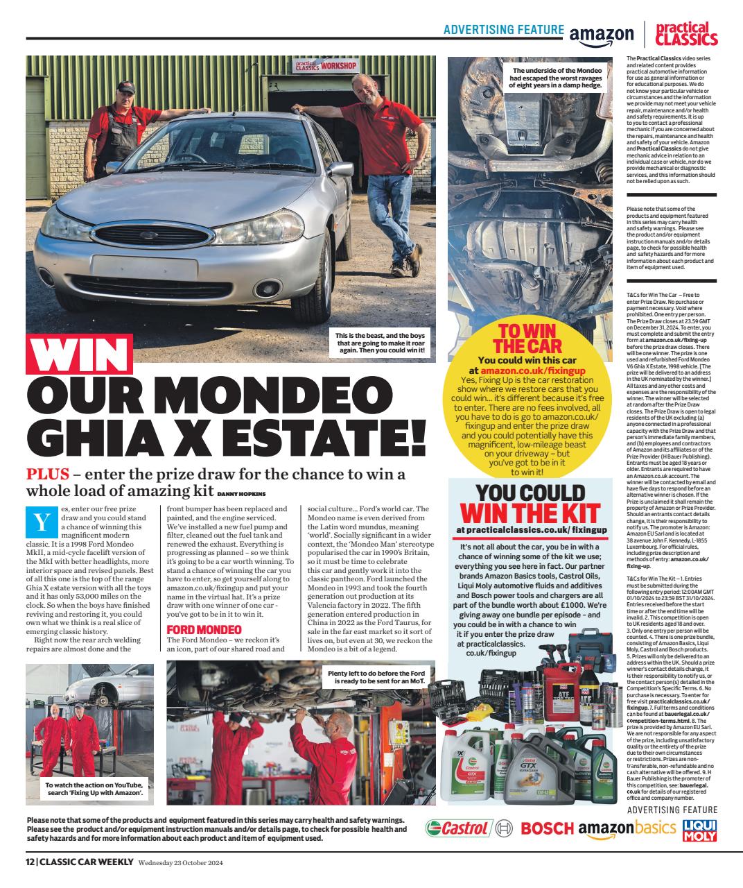 Classic Car Weekly Preview Pages