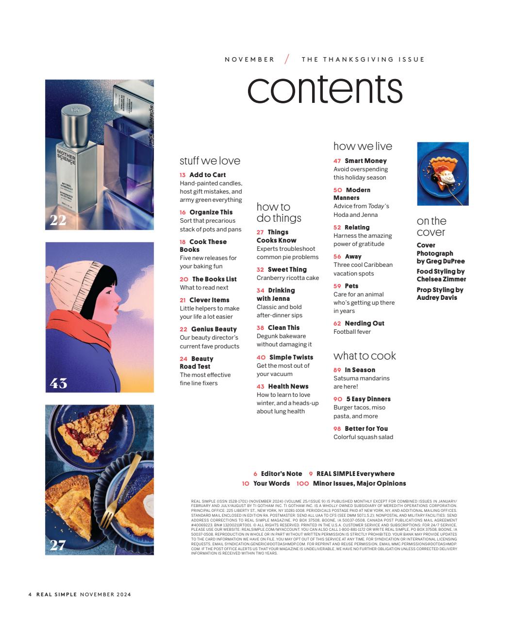 Real Simple Preview Pages