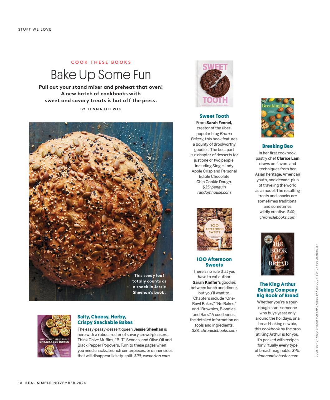 Real Simple Preview Pages