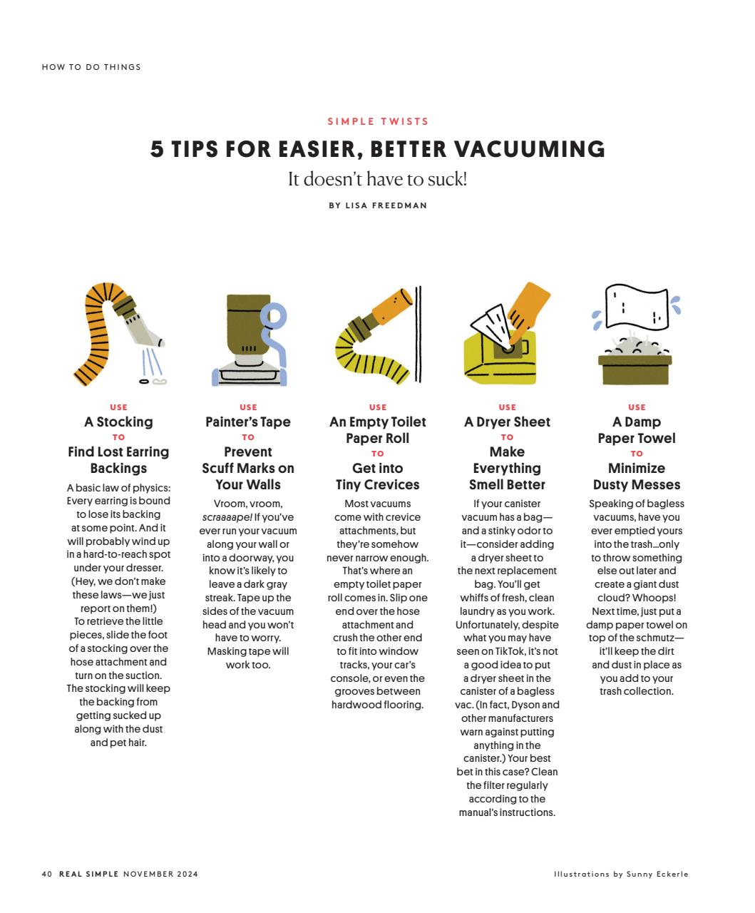 Real Simple Preview Pages