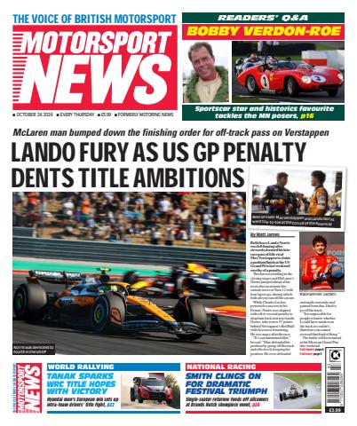 Motorsport News issue 24-Oct-24