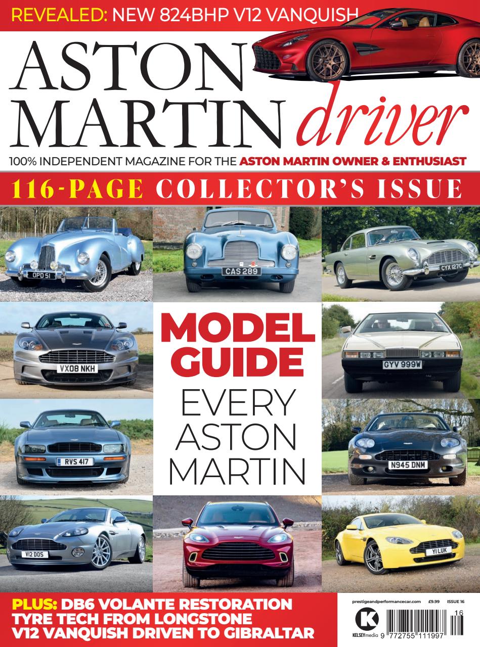 Aston Martin Driver Preview Pages