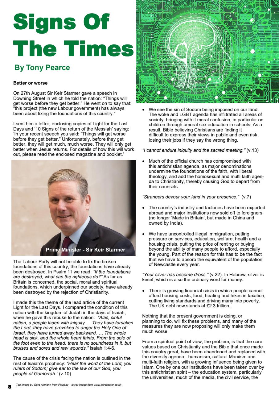 Prophetic Witness Preview Pages