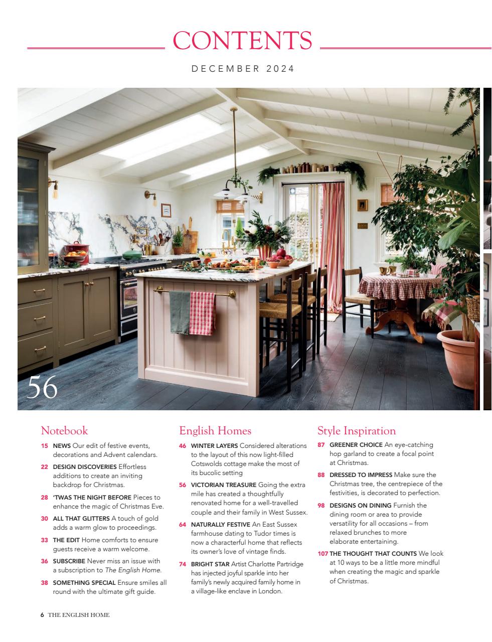 The English Home Preview Pages