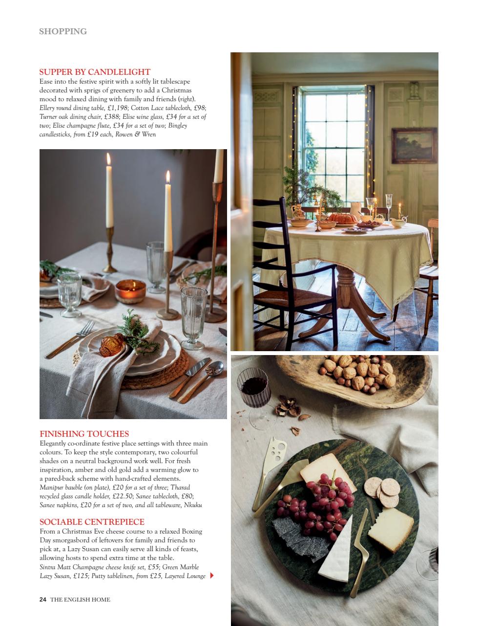 The English Home Preview Pages