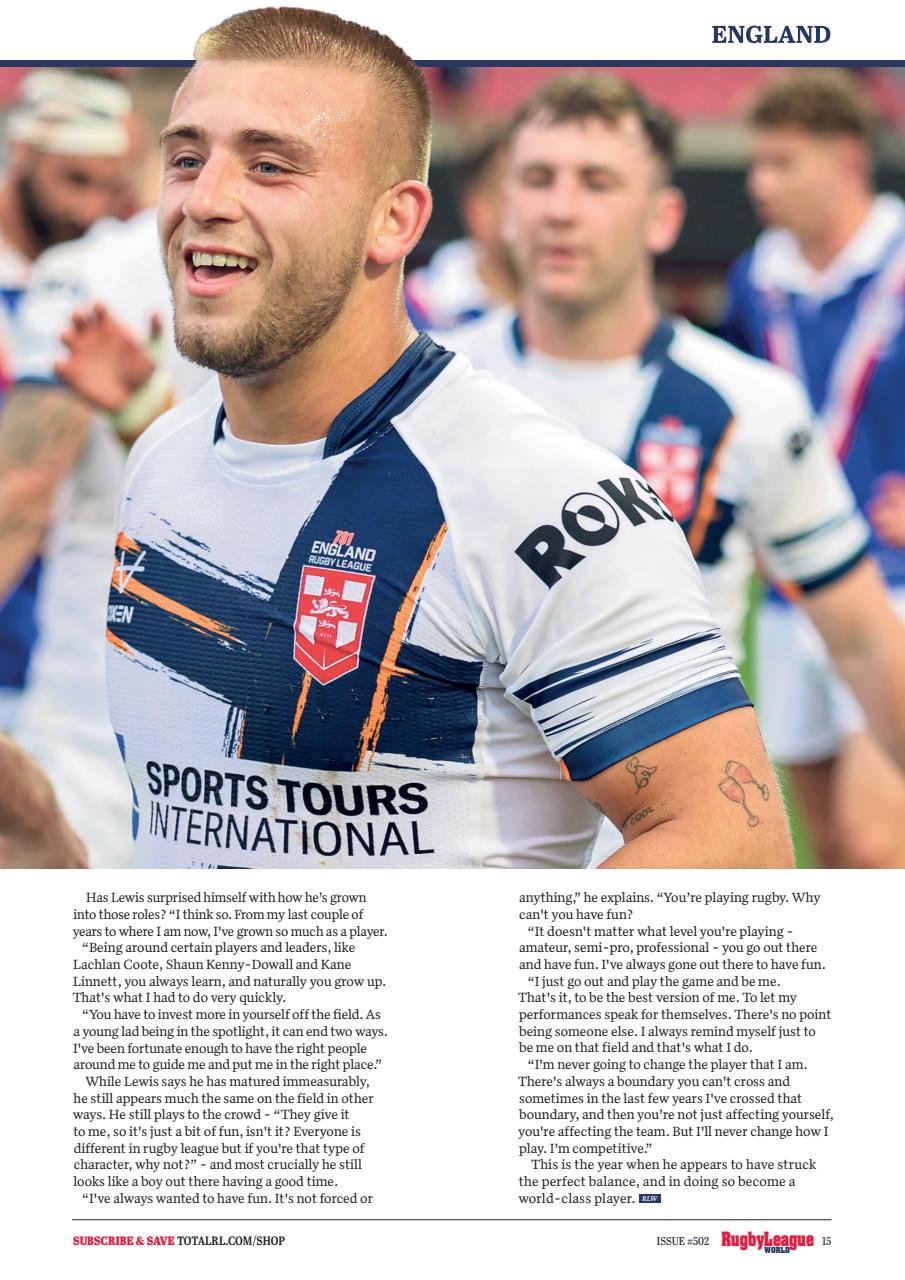 Rugby League World Preview Pages