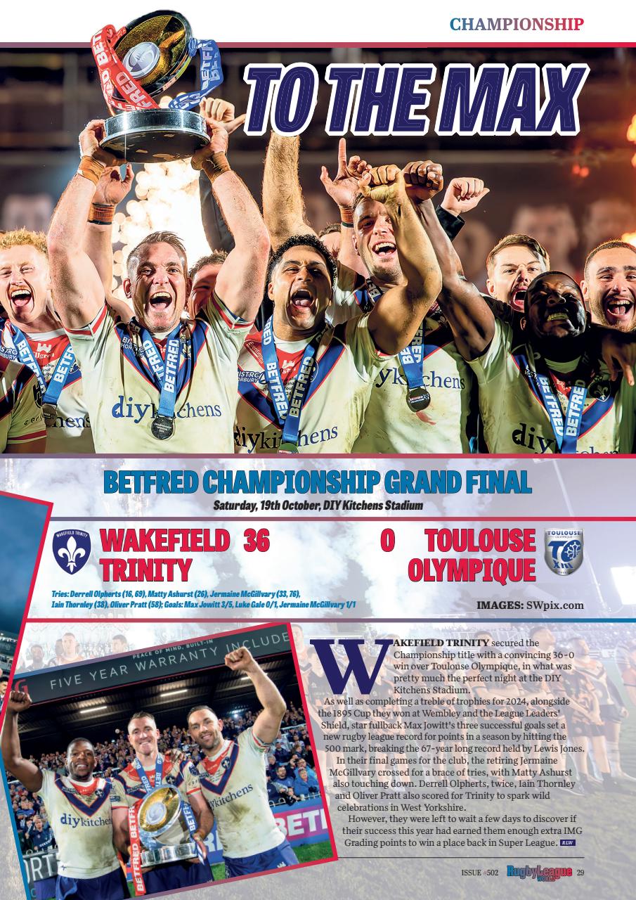 Rugby League World Preview Pages
