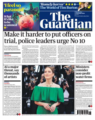 The Guardian Newspaper issue Wednesday, 23 October 2024