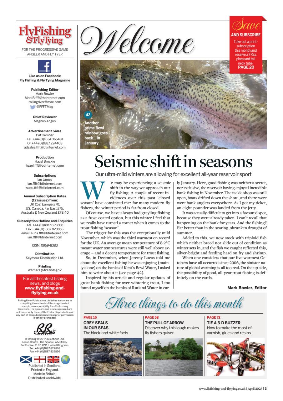 Fly Fishing and Fly Tying Preview Pages